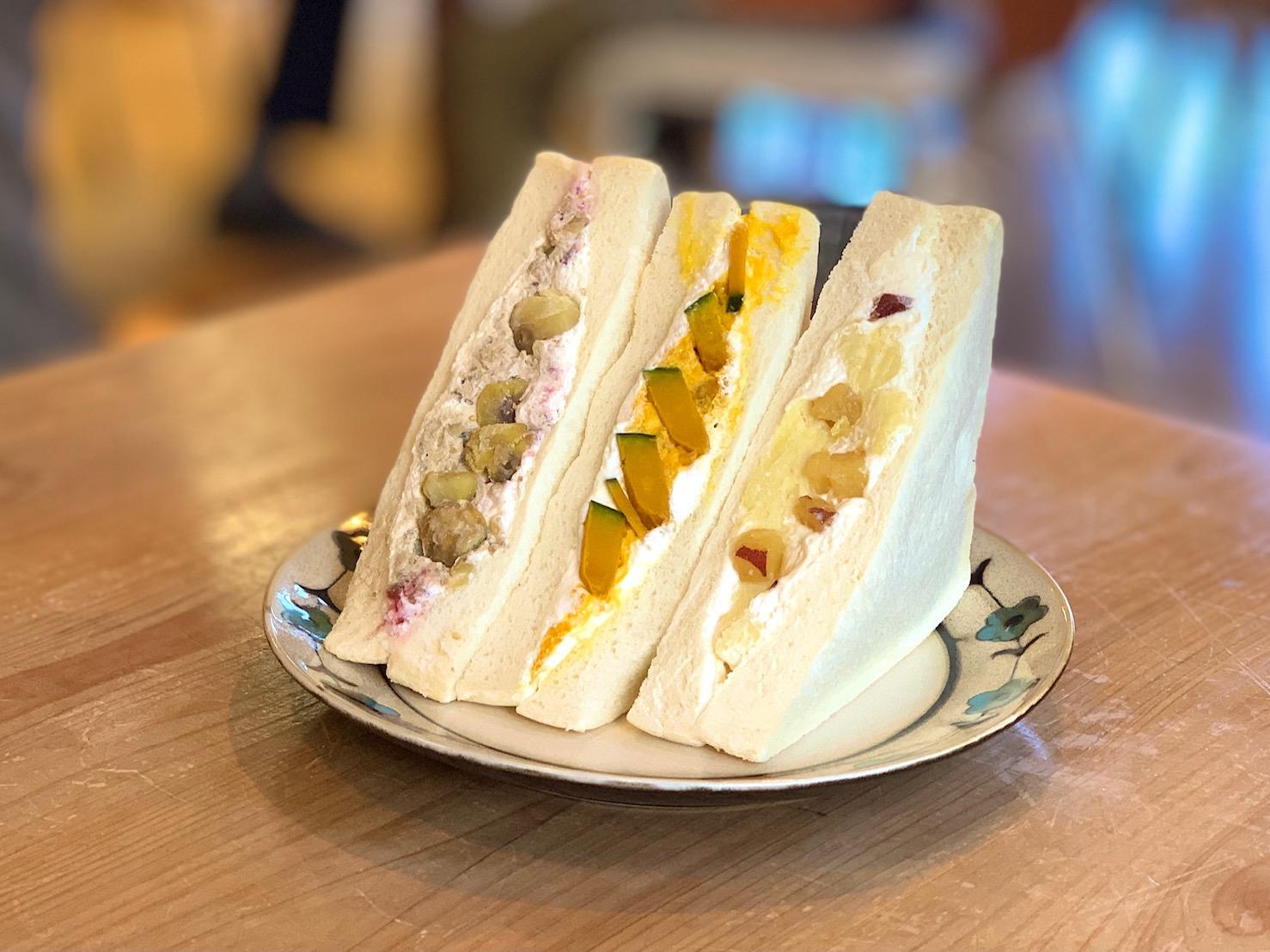 秋の味覚サンド Zakka Caf E Viento 中津川市 No 162 ブログ Fm Gifu エフエム岐阜